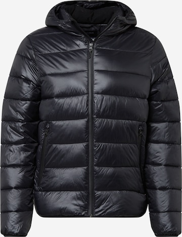 Abercrombie & Fitch Between-Season Jacket in Black: front