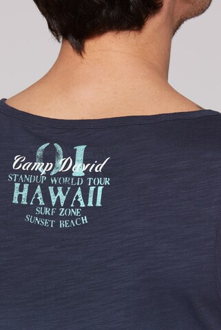 CAMP DAVID Shirt in Blau