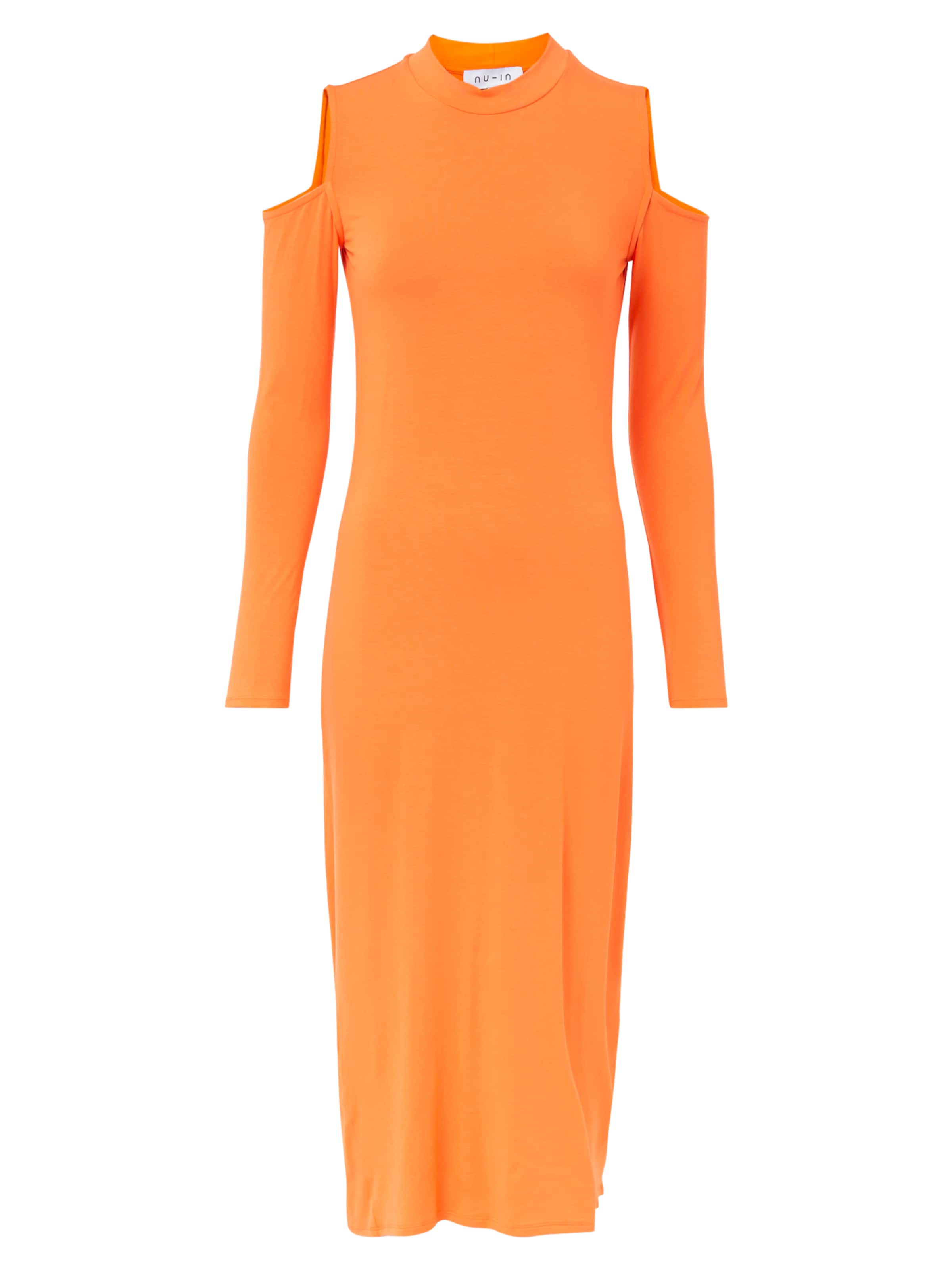 NU-IN Dress in Orange: front