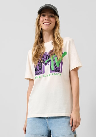 QS Shirt in Beige: front
