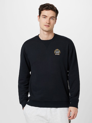 Abercrombie & Fitch Sweatshirt in Black: front