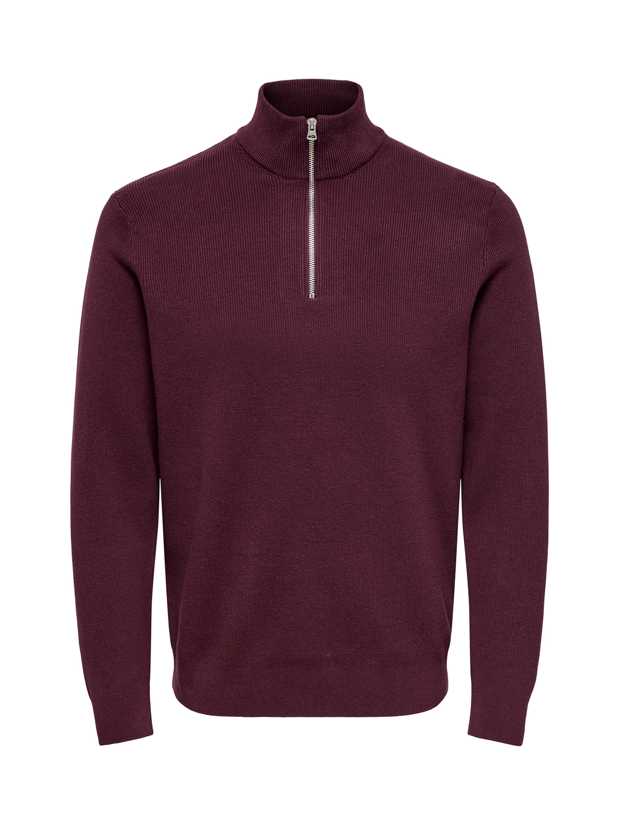 Pullover 'ONSPHIL' in XS Only & Sons di colore rosso vino, Visualizzazione prodotti