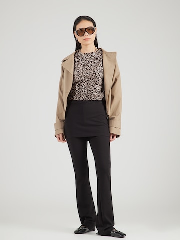 ABOUT YOU Bodi majica 'Frances' | bež barva