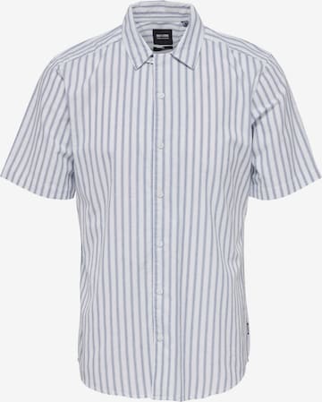 Chemise 'Alvaro' Only & Sons en bleu : devant