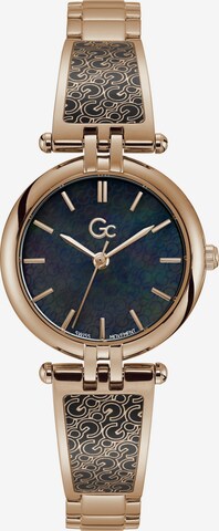 Gc Analog Watch in Gold: front