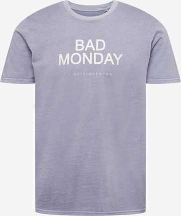 EINSTEIN & NEWTON - Camiseta 'Bad Monday' en azul: frente