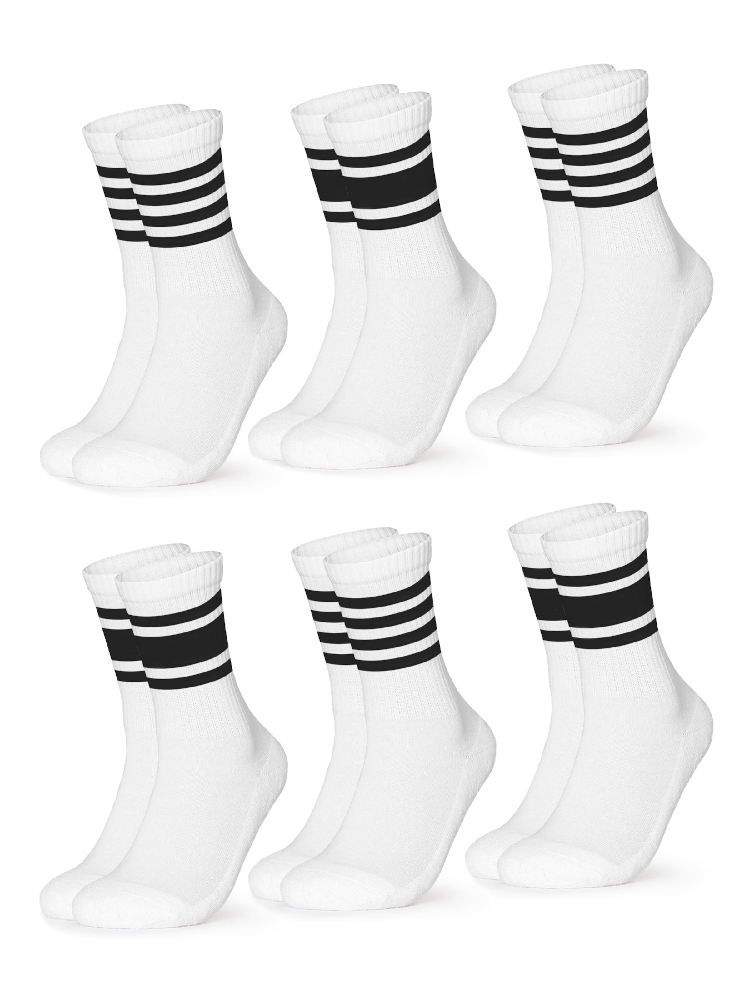 Occulto Sports socks 'Roger' in White: front