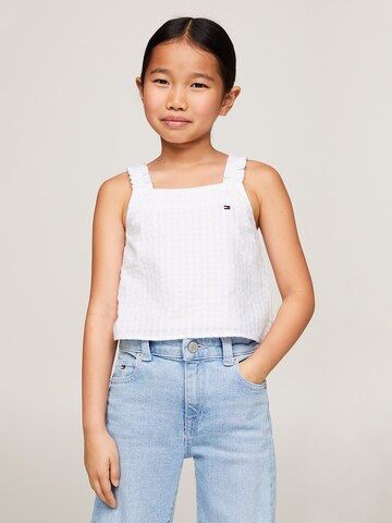 TOMMY HILFIGER Top in White: front