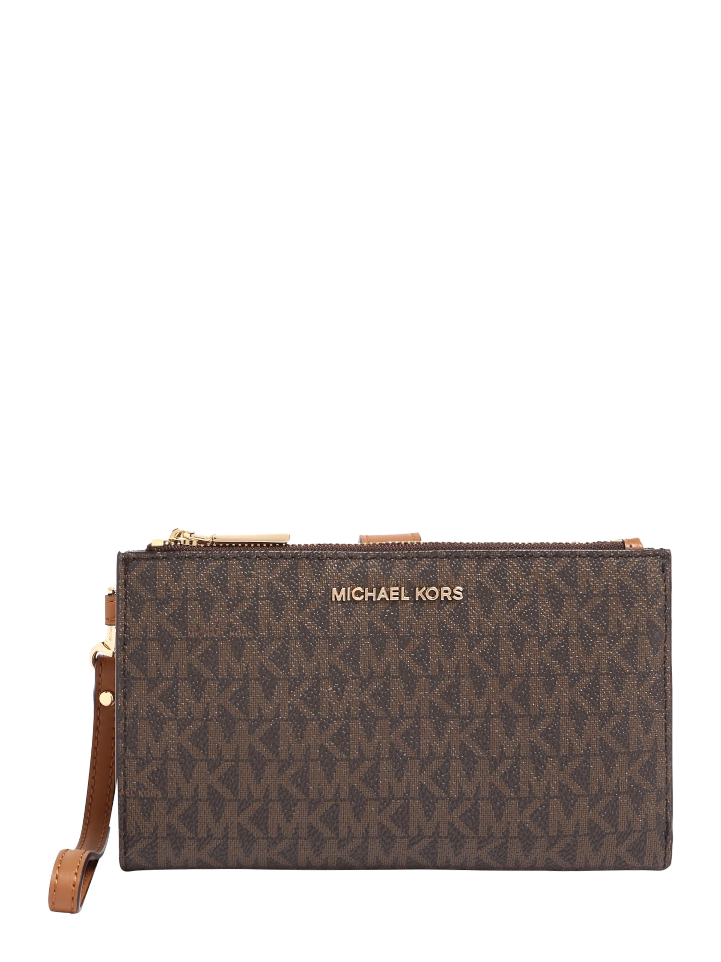 MICHAEL Michael Kors Geldbörse in Braun: Vorderseite