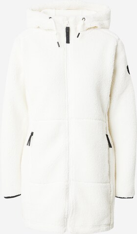 ICEPEAK Functionele fleece jas 'AGRA' in Wit: voorkant