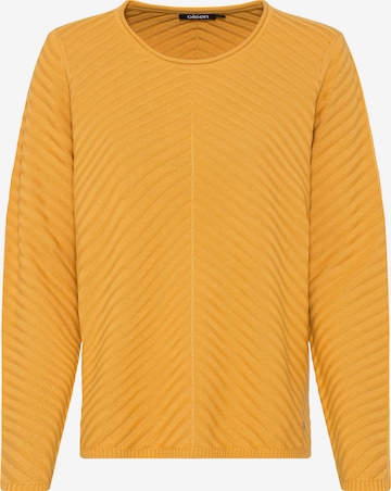 Olsen Sweater 'Eva' in Yellow: front