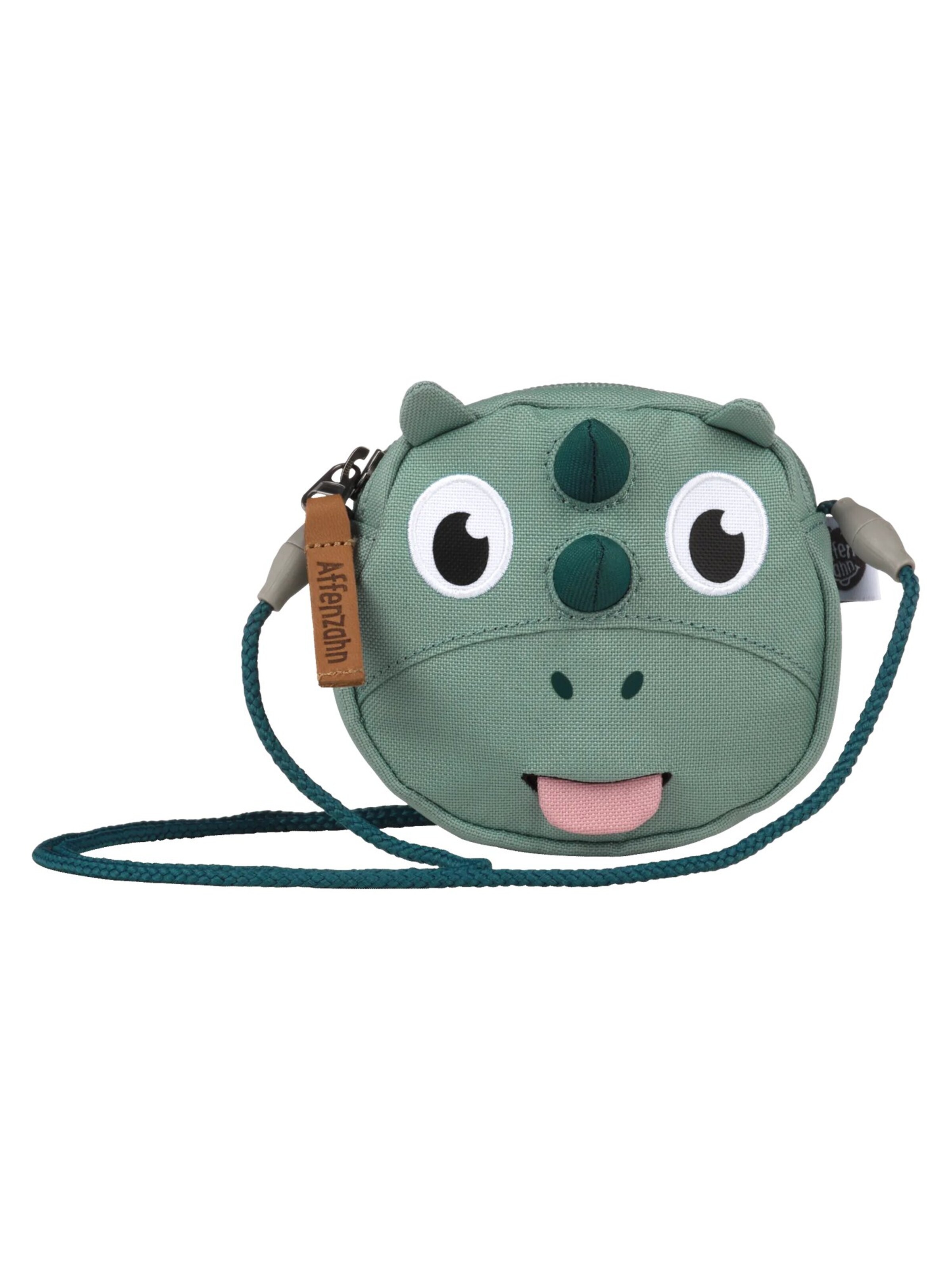 Affenzahn Wallet 'Portemonnaie Kinderportemonnaie' in Green: front