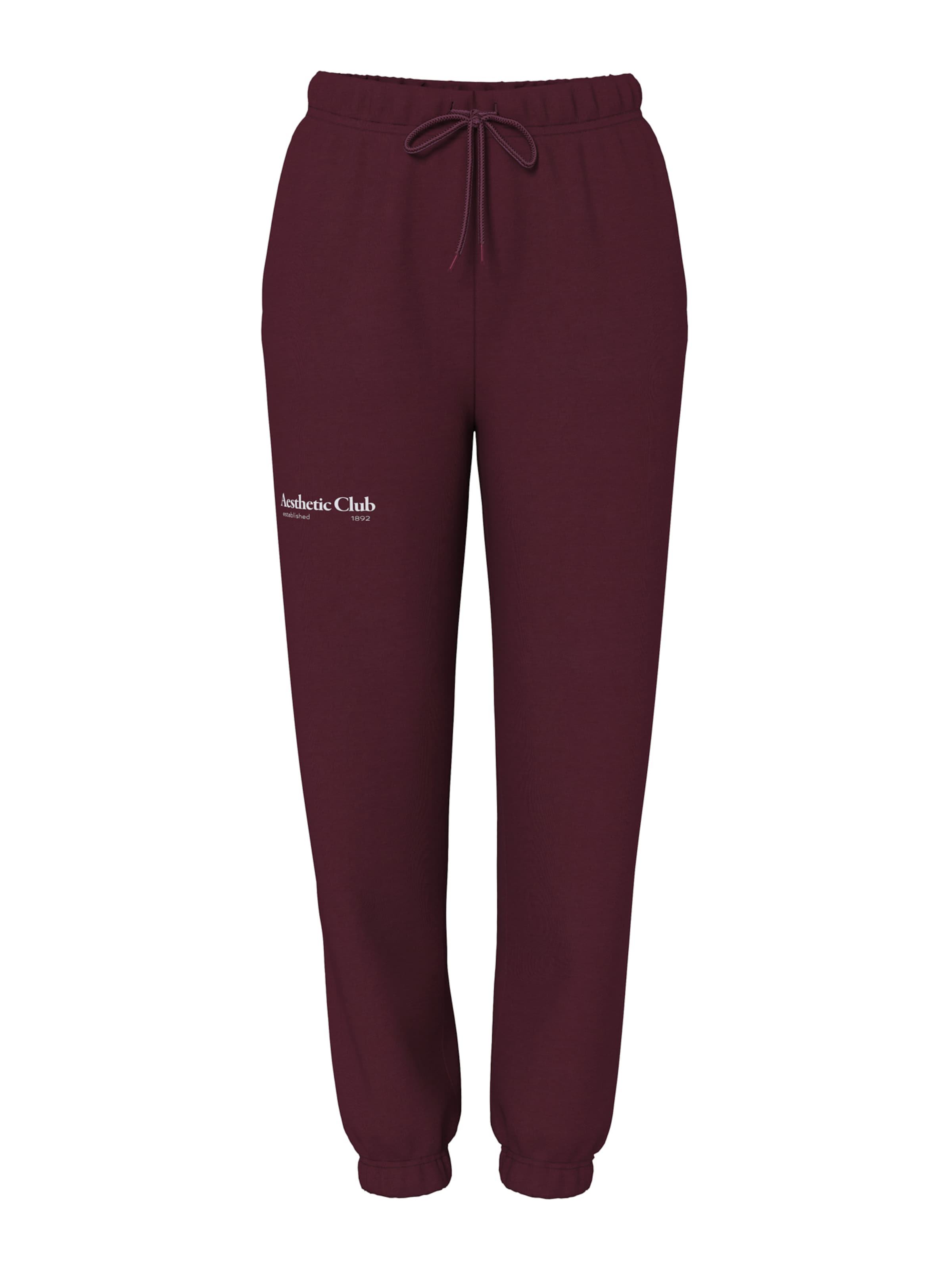 raudona PIECES Siaurėjantis Kelnės 'PCRISSO': priekis