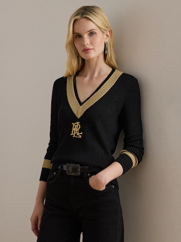 Pull-over 'MEREN' Lauren Ralph Lauren en noir : devant