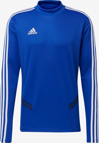 ADIDAS SPORTSWEAR Performance Shirt 'Tiro 19' in Blue: front