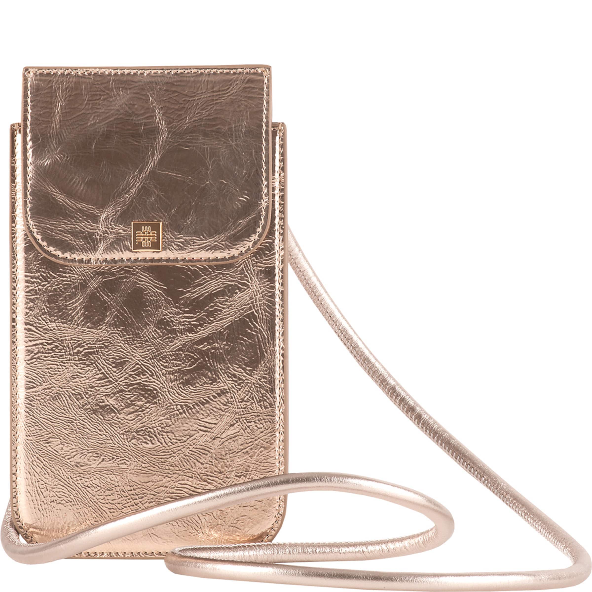 Högl Sac à bandoulière 'SHINY MINI' en or rose, Vue avec produit