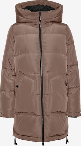 VERO MODA Winter Jacket in Brown: front