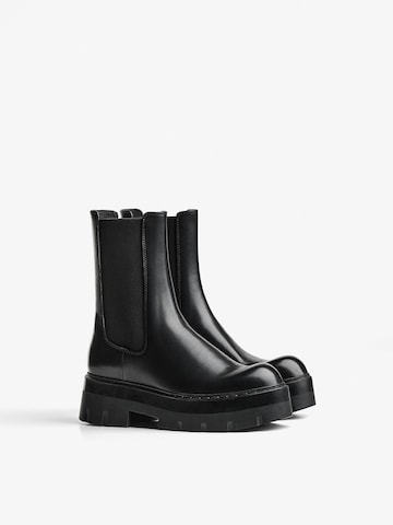 Bershka Chelsea csizmák - fekete