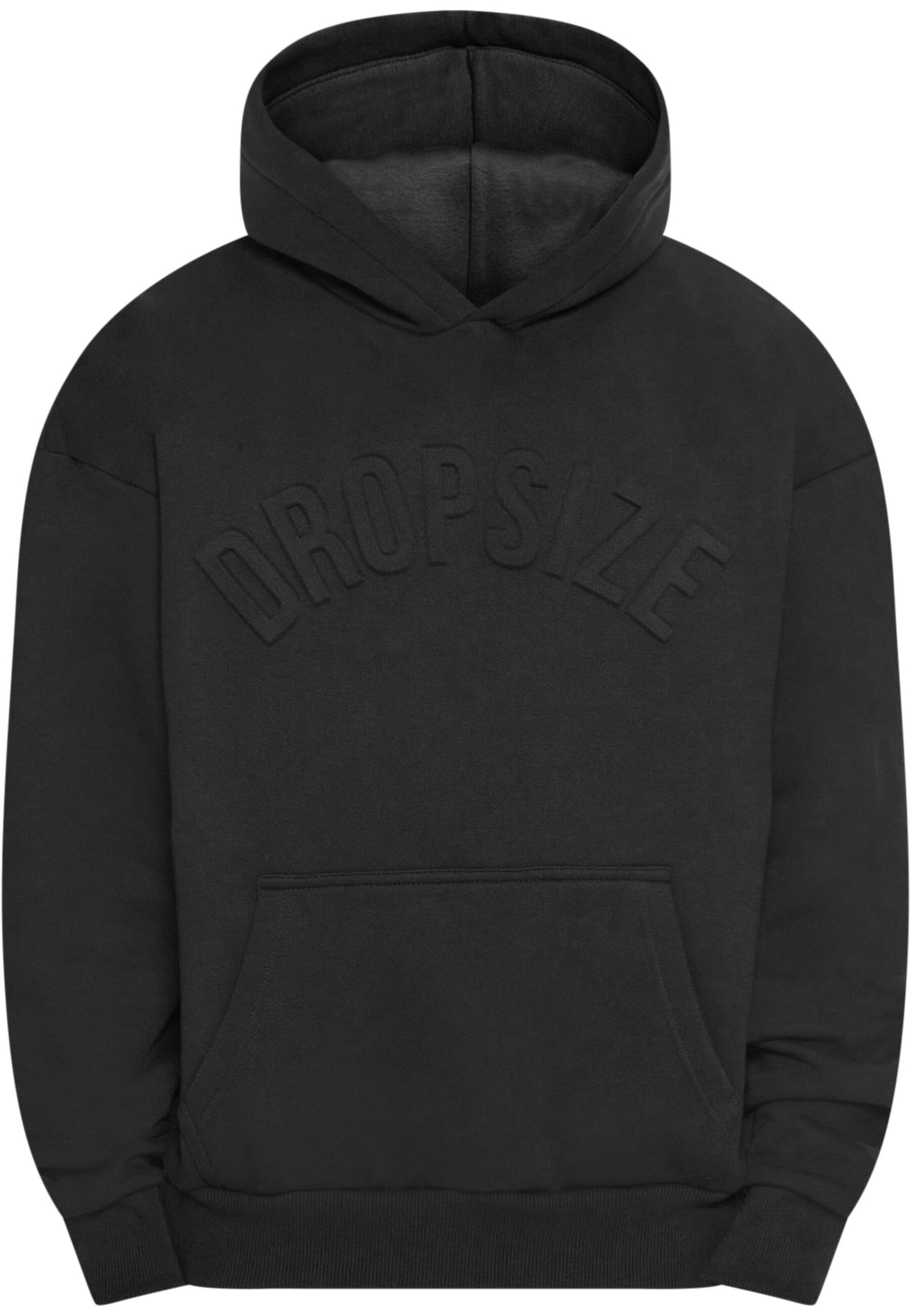 Dropsize Sweatshirt in Black: front