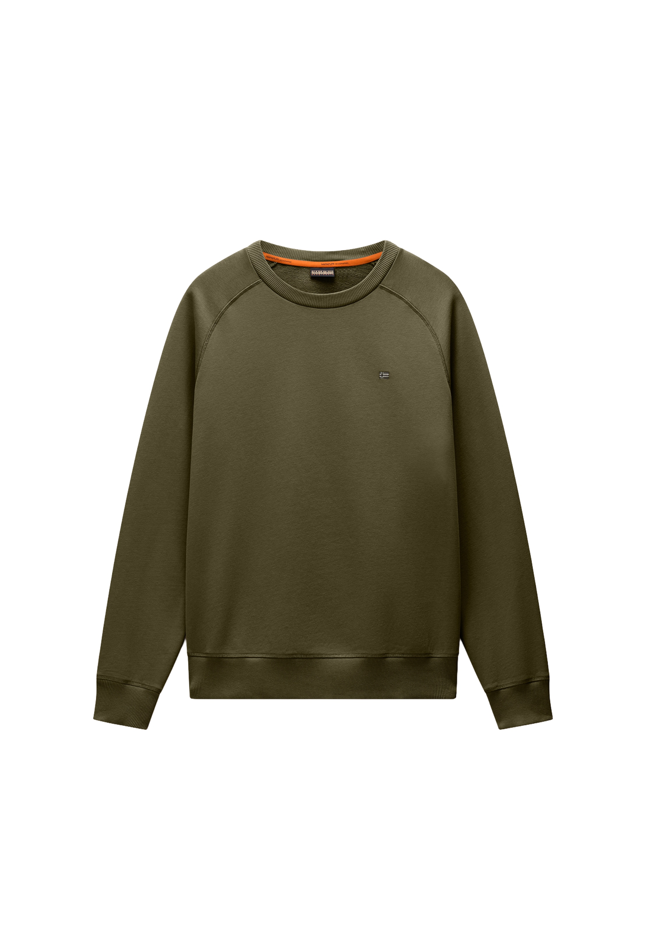 NAPAPIJRI - Sweatshirt 'NEDLES' em verde: frente