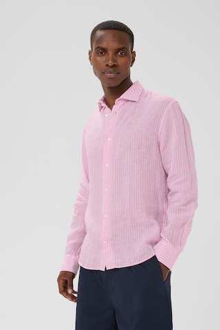 Matinique Regular fit Zakelijk overhemd 'Marc' in Roze