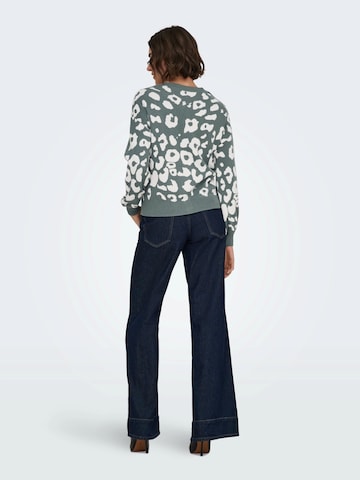 ONLY Knit Cardigan 'ONLLEONA' in Green