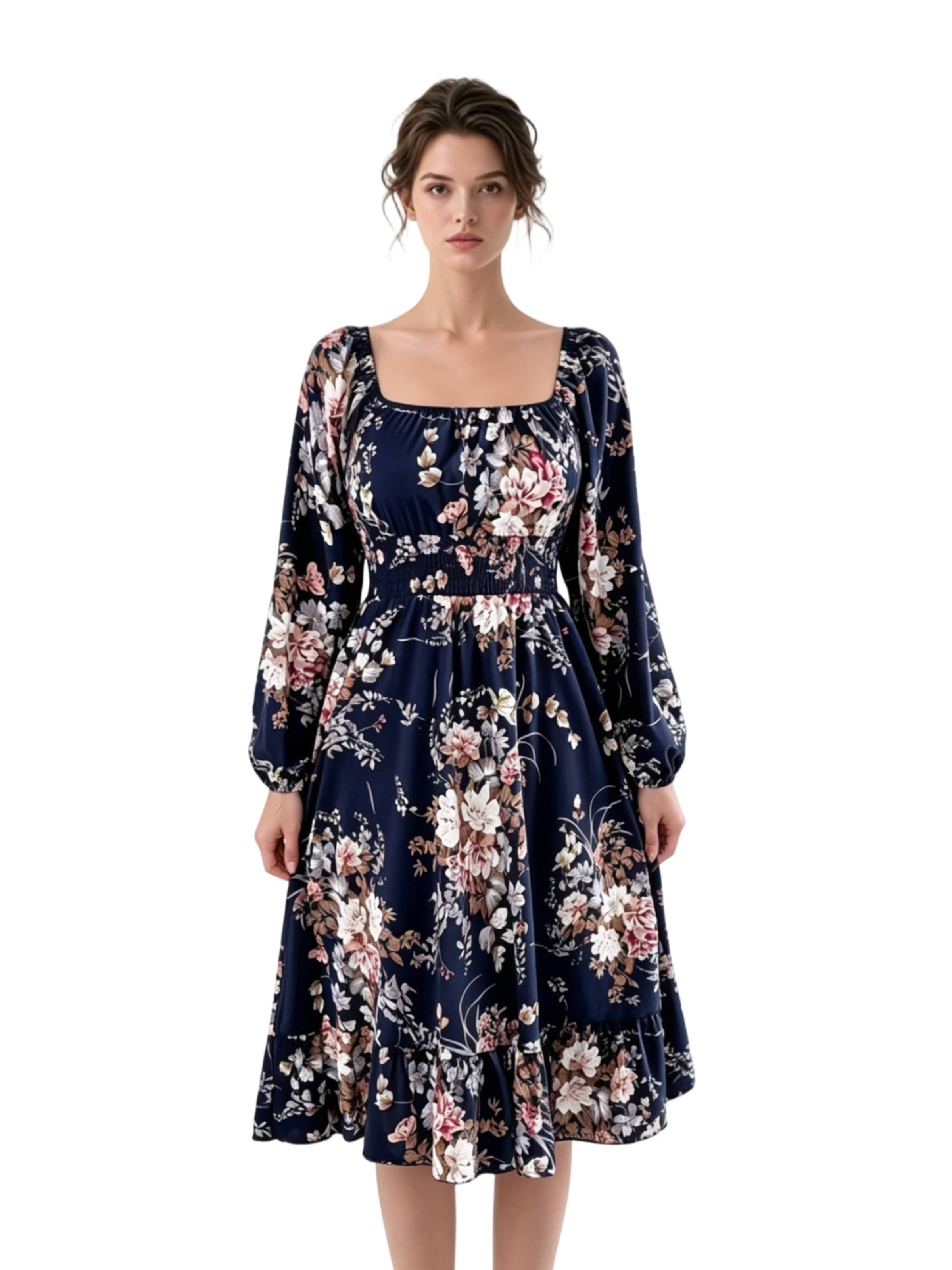 Yesfashion Kleid‌‌‌‌‌‌‌‌ in Blau: Vorderseite