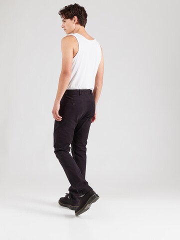 Dockers - Skinny Calças chino 'ULTIMATE 360' em preto