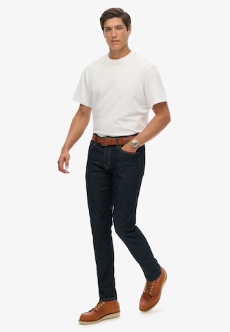 Coupe slim Jean Superdry en noir