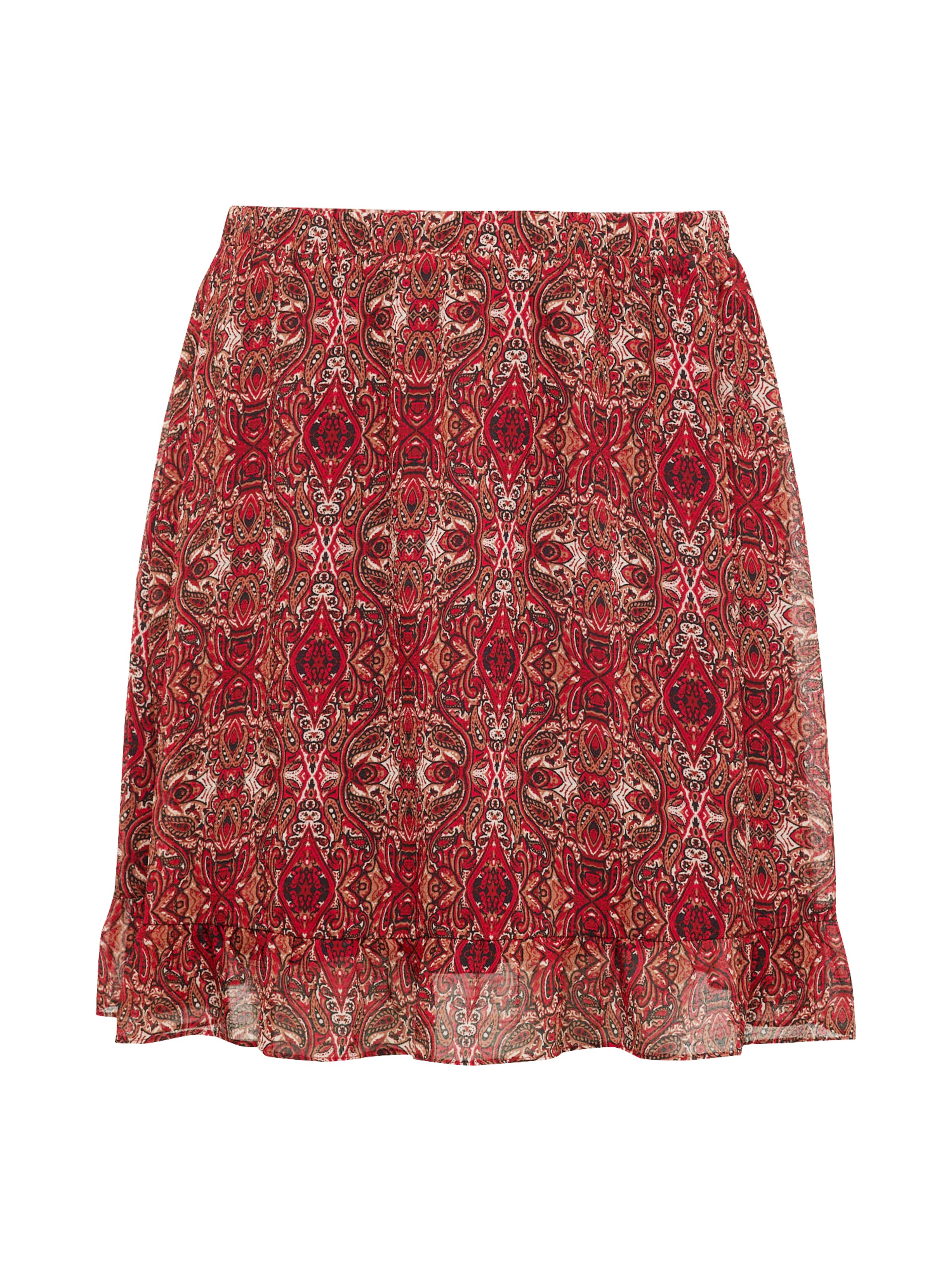 Guido Maria Kretschmer Curvy Skirt 'Evie' in Mixed colors / Red, Item view