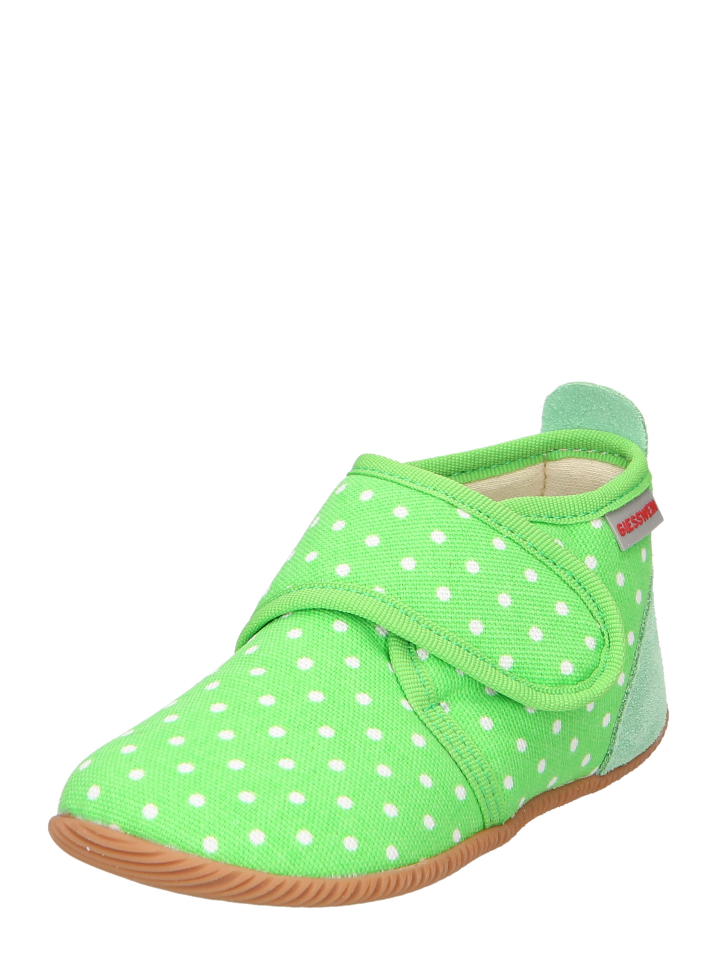 GIESSWEIN Hausschuh 'Stans' in Grün: Vorderseite