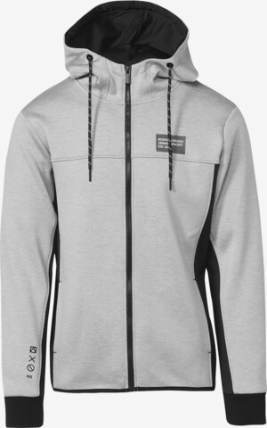 KOROSHI Sweatjacke in Grau: predná strana