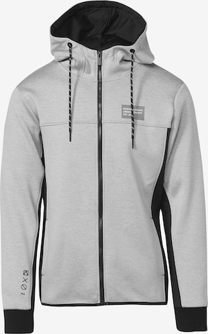 KOROSHI Sweat jacket in Grey: front