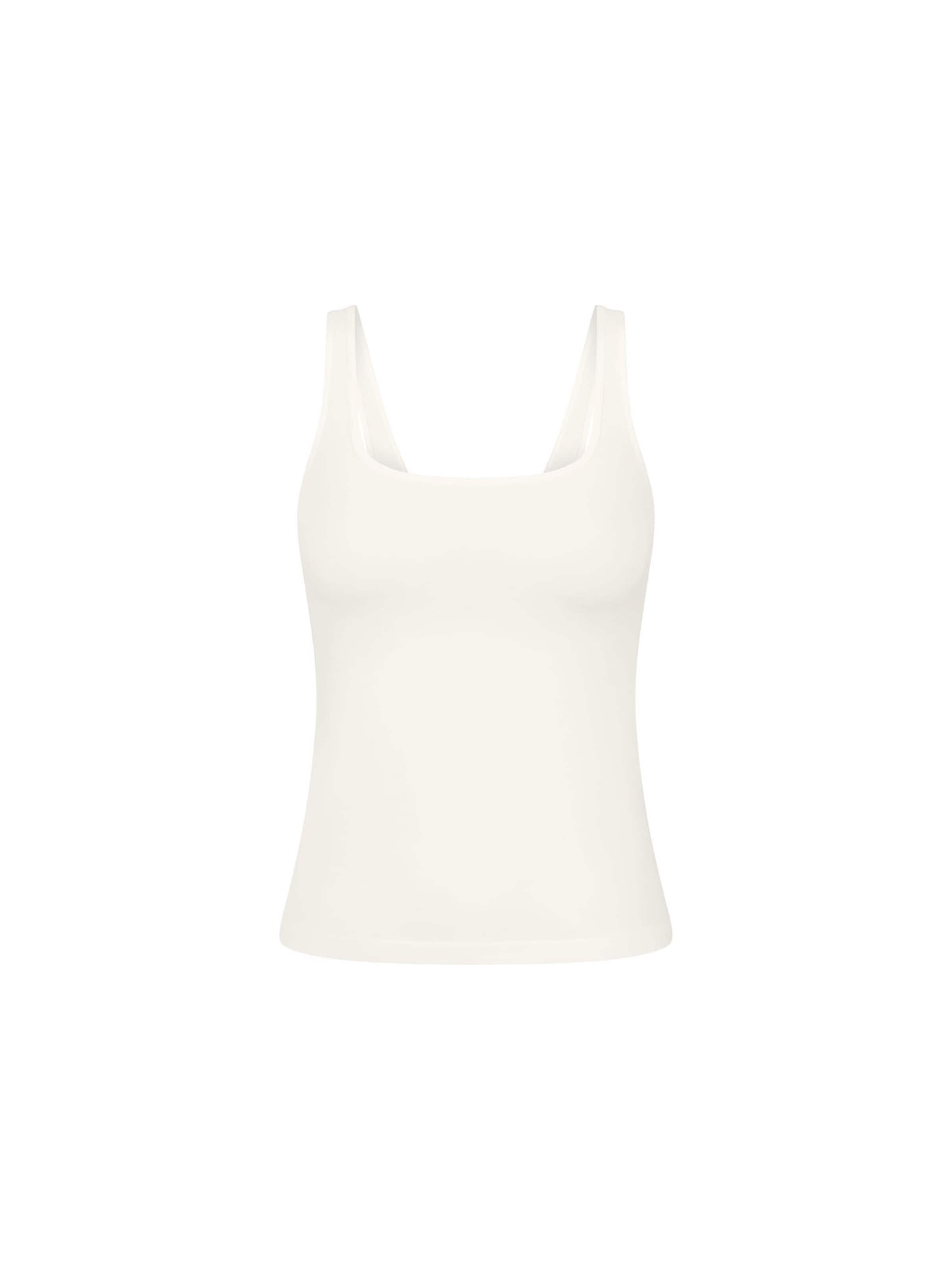 SLOGGI Top 'Sense' in Weiß: Vorderseite