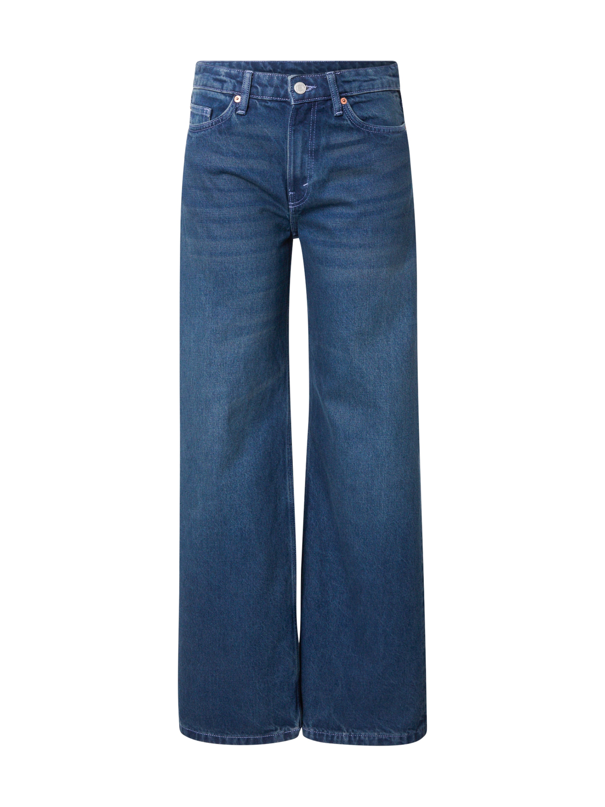 WEEKDAY Wide leg Jeans 'Paz' in Blue: front