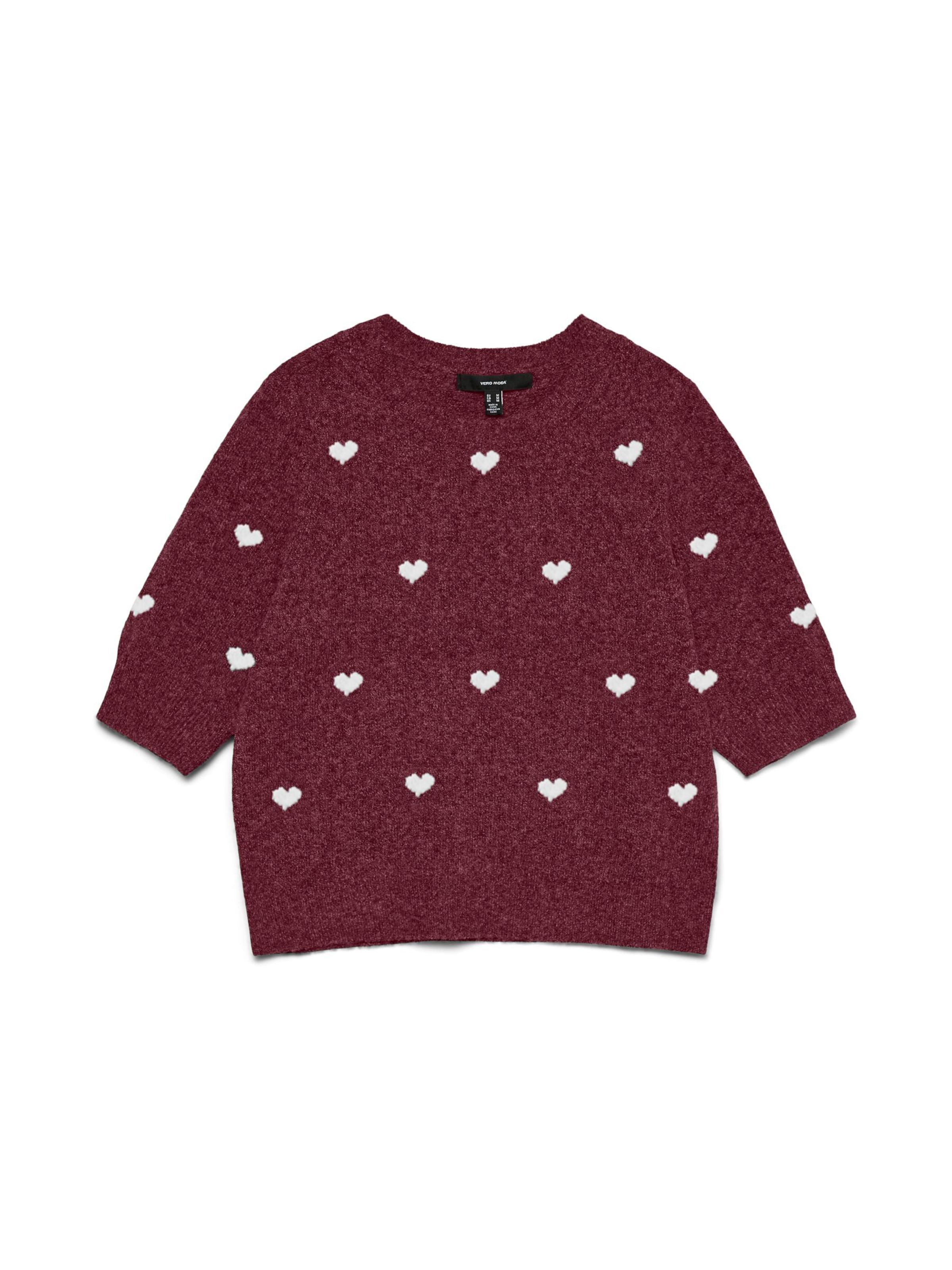 VERO MODA Pullover 'VMDoffy' in Rot: Vorderseite