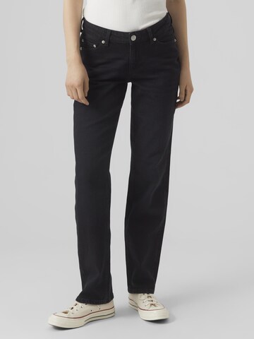 VERO MODA Regular Jeans 'JADA' in Black: front