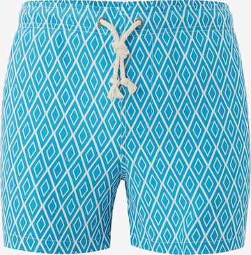 Gassa d'Amante Zwemshorts 'Praiano' in Blauw: voorkant