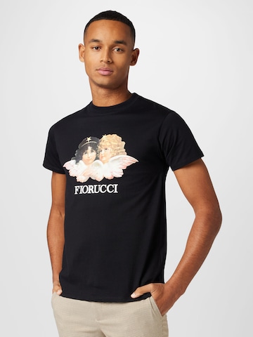 Fiorucci Тениска в черно: отпред