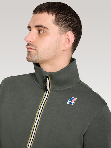 K-Way Sweatvest 'Pepin' in Groen