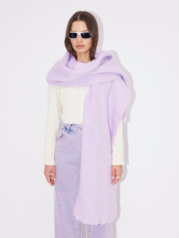 LeGer by Lena Gercke Scarf 'Juliane' in Purple: front