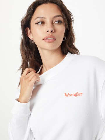 WRANGLER كنزة رياضية بلون أبيض