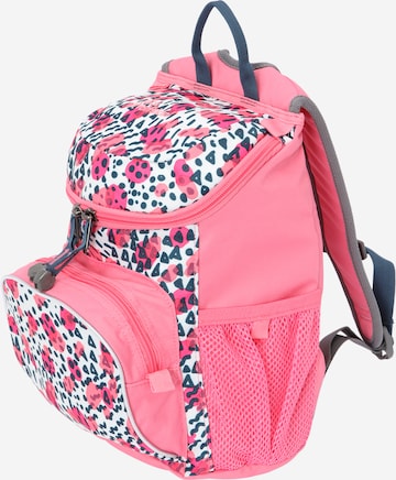 JACK WOLFSKIN Sports Backpack 'Little Joe' in Pink: front
