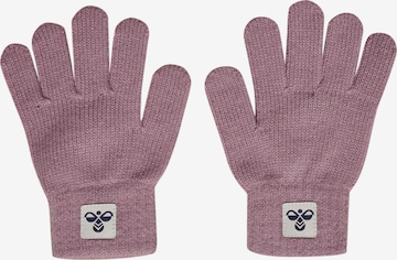 Hummel Handsker i lilla: forside