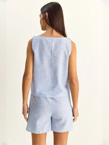 Bianco Lucci Hausanzug 'Zweiteiliges Set'‌‌‌‌‌‌‌‌‌‌ in Blau