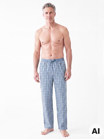 Pantalon de pyjama ' Olden Glory ' Luca David en bleu : devant
