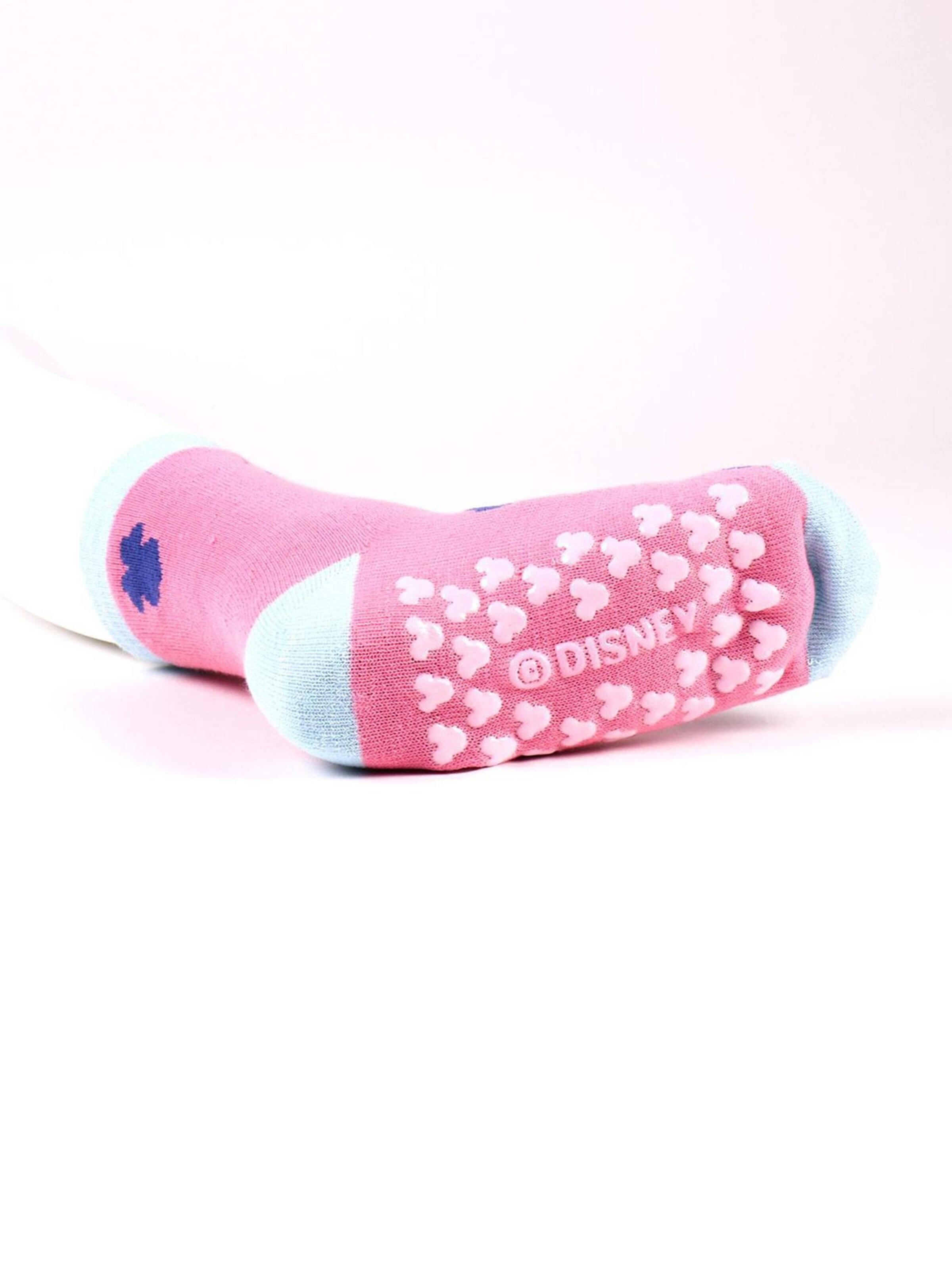 Chaussettes 'Anti-Rutsch-Socken 2 Stück Minnie' DISNEY en mélange de couleurs