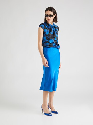 COMMA Bluse in Blau