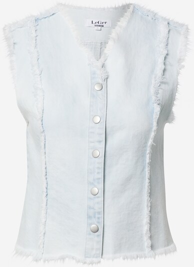 LeGer by Lena Gercke Weste 'Mareen' in blue denim, Produktansicht