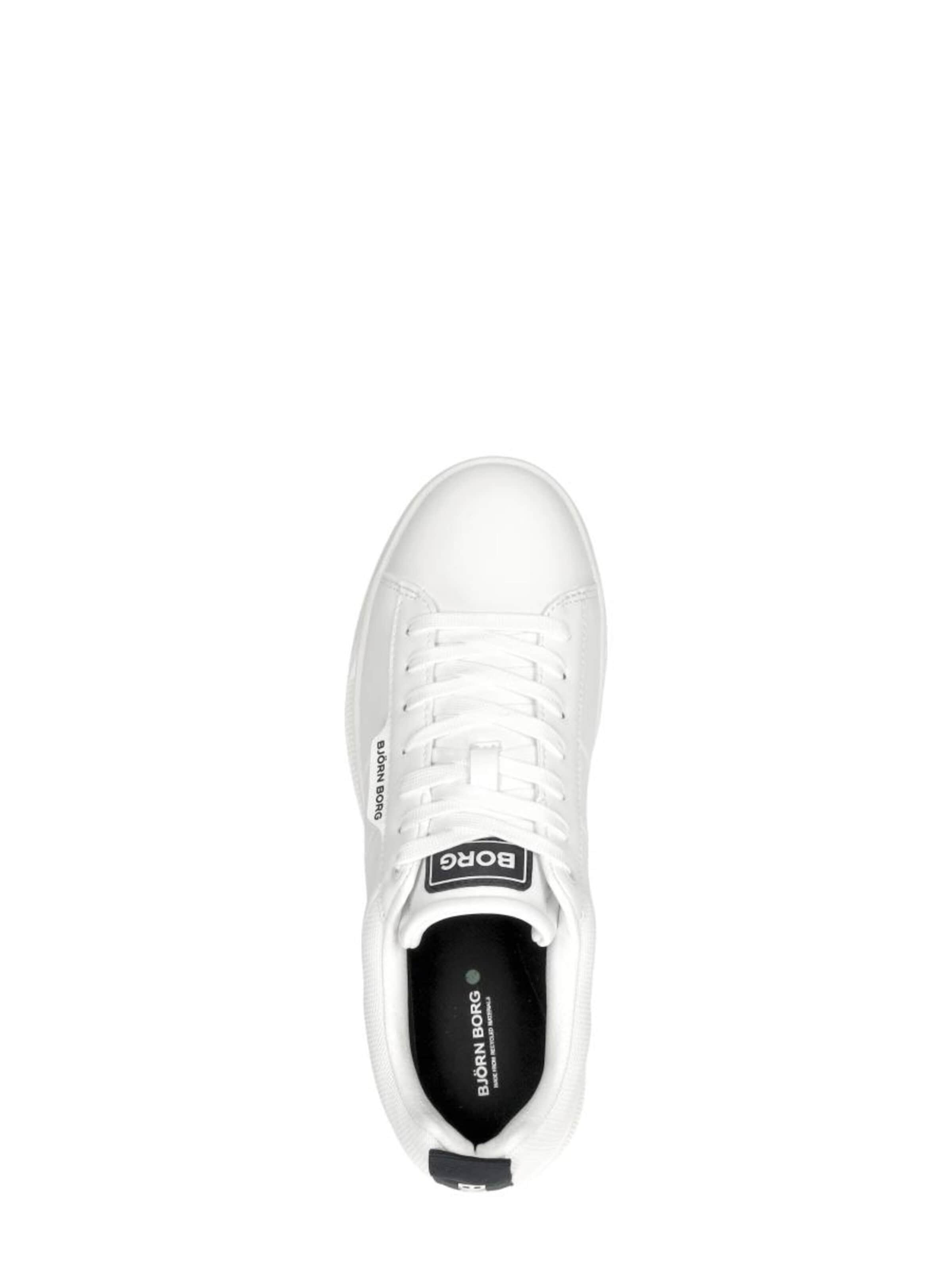 Baskets basses 'T2600 NYL M' BJÖRN BORG en blanc